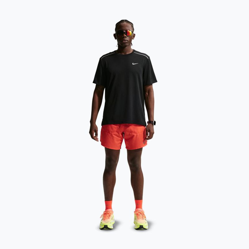 Tricou de alergare pentru bărbați Nike Miler Dri-Fit UV black 2