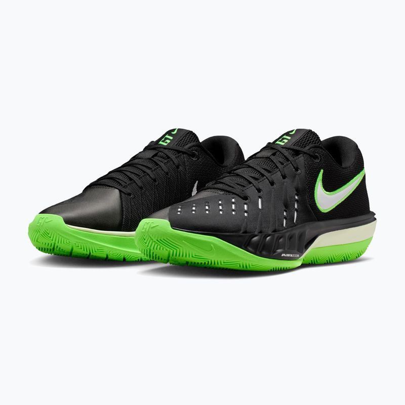 Încălțăminte de baschet pentru bărbați Nike G.T. Cut Academy 2 black/voltage green/volt tint/white 3
