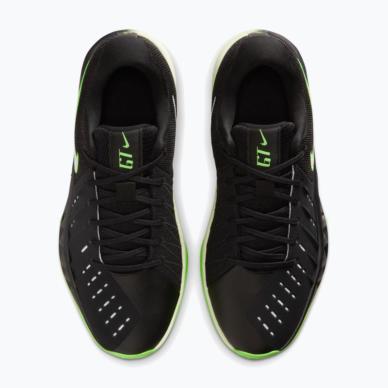 Încălțăminte de baschet pentru bărbați Nike G.T. Cut Academy 2 black/voltage green/volt tint/white 5