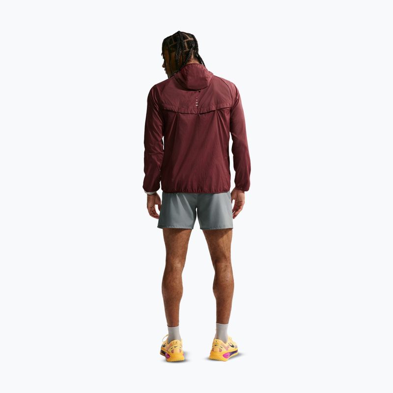 Pantaloni scurți pentru bărbați Nike Miler Dri-Fit Brief Lined 5" smoke grey/smoke grey 3