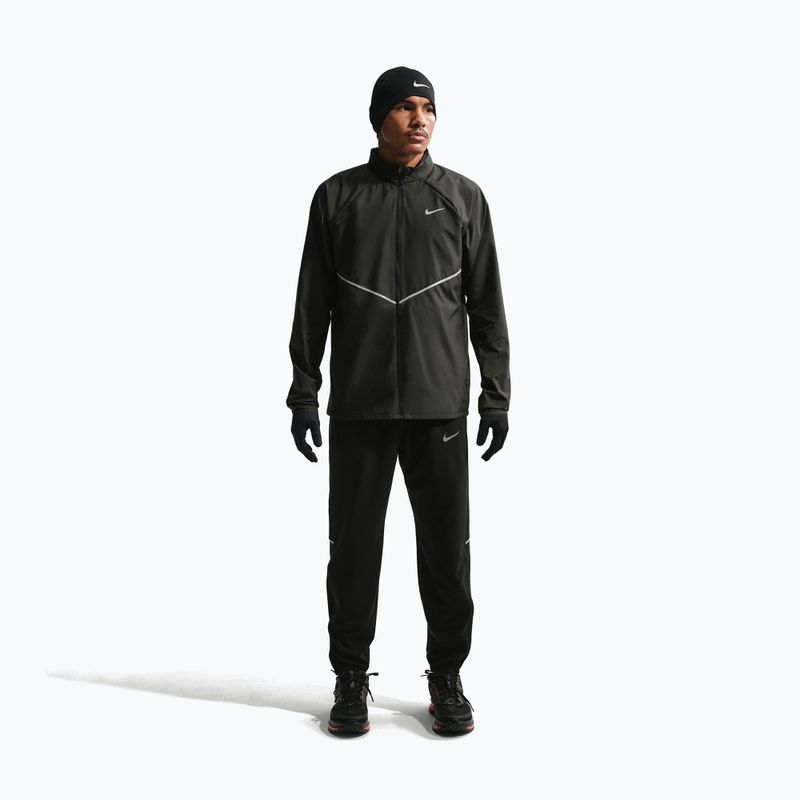 Geacă de alergare pentru bărbați Nike Miler Repel UV black/black 2