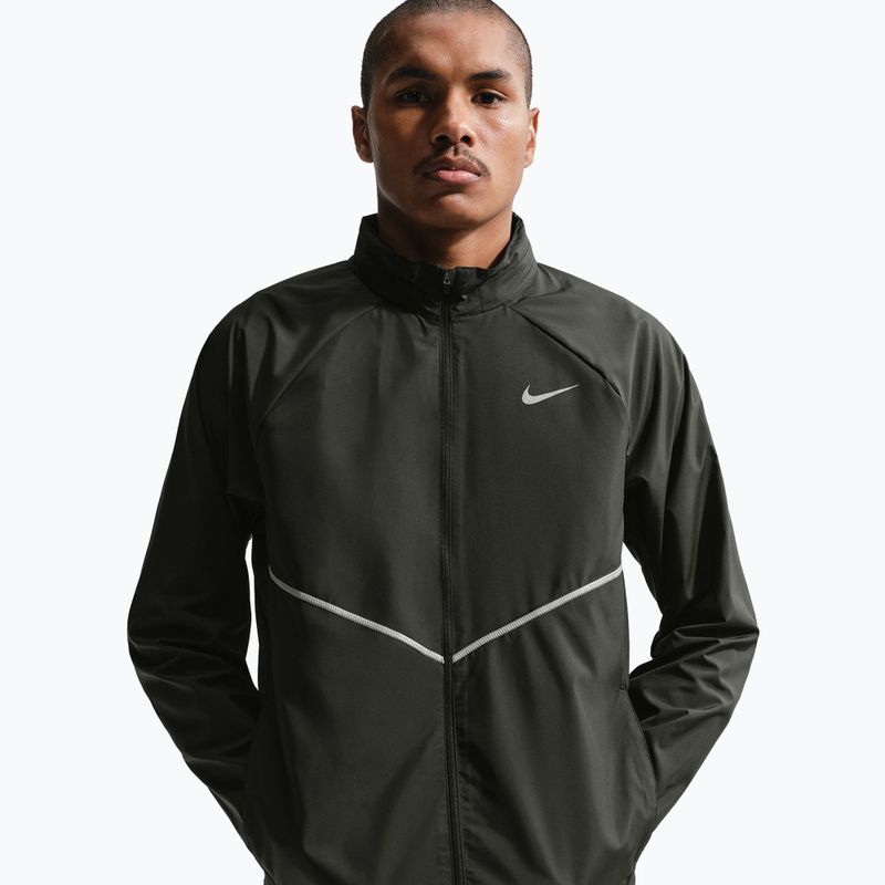 Geacă de alergare pentru bărbați Nike Miler Repel UV black/black 4