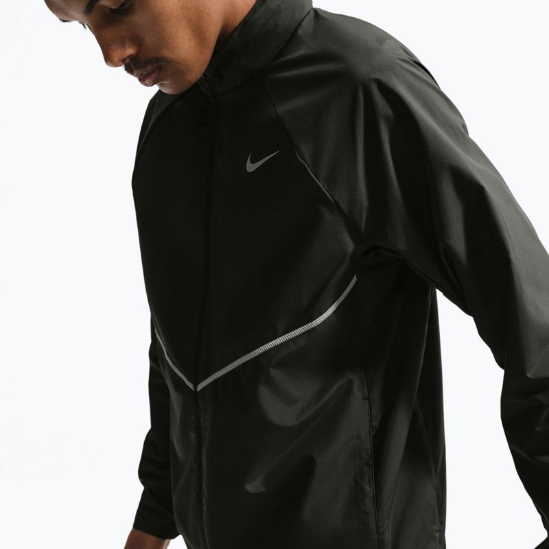 Geacă de alergare pentru bărbați Nike Miler Repel UV black/black 5