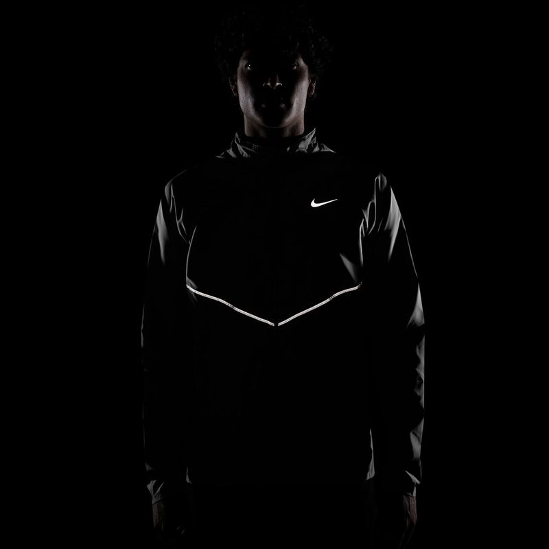 Geacă de alergare pentru bărbați Nike Miler Repel UV black/black 8