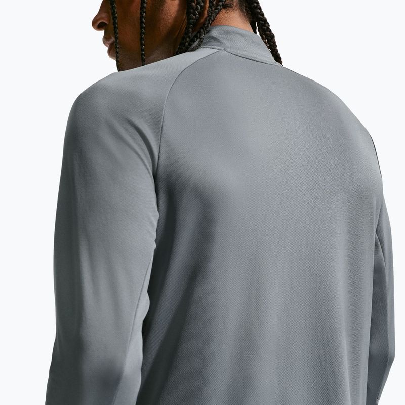 Bluză de alergare pentru bărbați Nike Miler Dri-Fit UV 1/2 Zip smoke grey 6