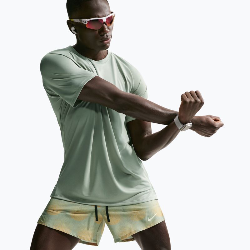 Pantaloni scurți de alergare pentru bărbați Nike Stride Dri-Fit Brief Lined 5" jade horizon 4