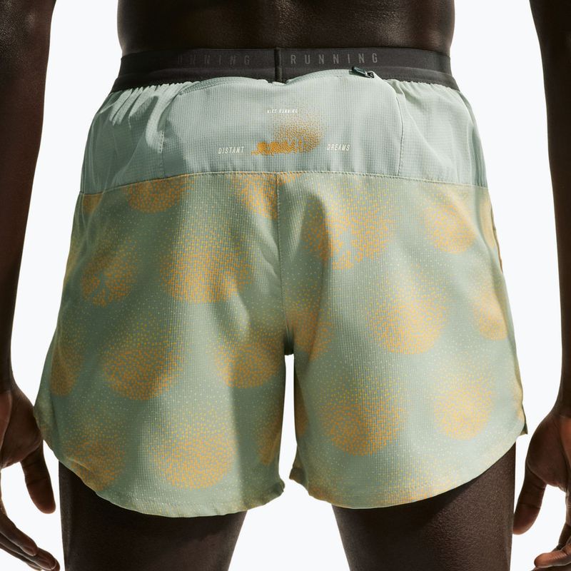 Pantaloni scurți de alergare pentru bărbați Nike Stride Dri-Fit Brief Lined 5" jade horizon 6