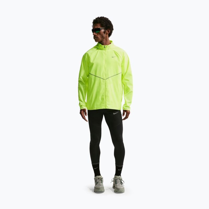 Geacă de alergare pentru bărbați Nike Miler Repel UV volt ice/volt ice 2