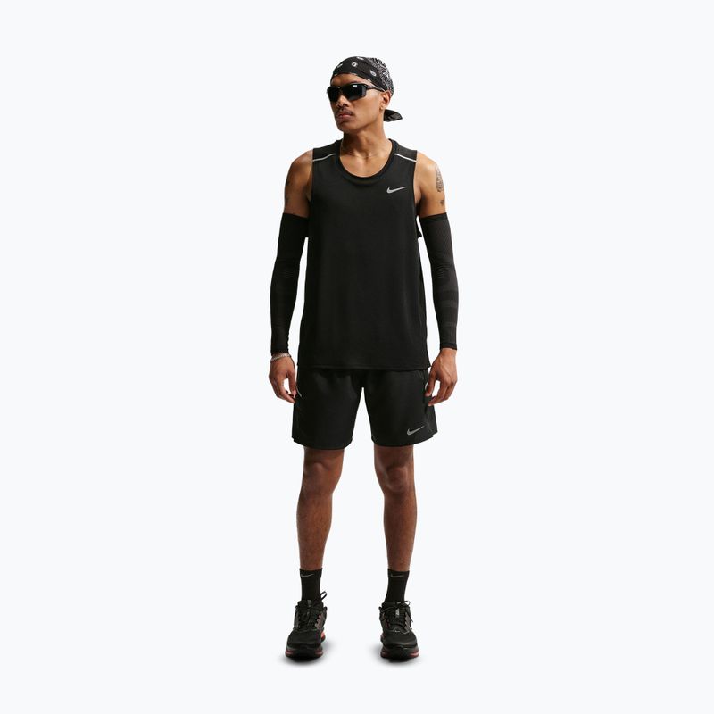 Tricou de alergare pentru bărbați Nike Miler Dri-Fit black 2