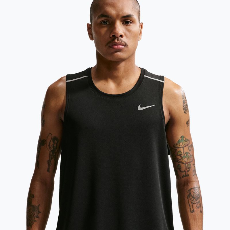 Tricou de alergare pentru bărbați Nike Miler Dri-Fit black 4