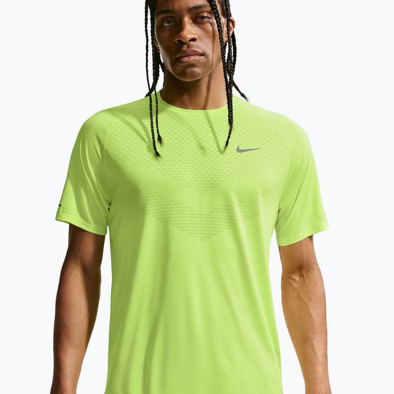 Tricou de alergare pentru bărbați Nike Stride ADV volt ice 4