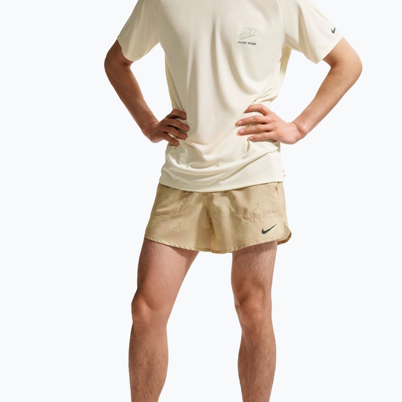 Pantaloni scurți de alergare pentru bărbați Nike Stride Dri-Fit Brief Lined 5" linen 3