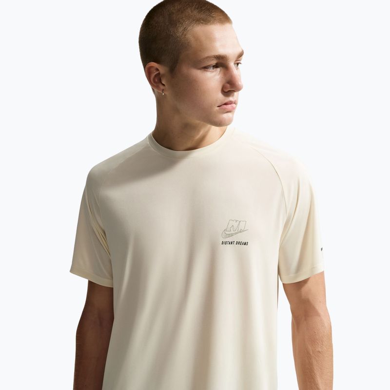 Tricou de alergare pentru bărbați Nike Stride Dri-Fit ADV coconut milk 4