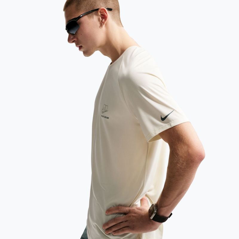 Tricou de alergare pentru bărbați Nike Stride Dri-Fit ADV coconut milk 6