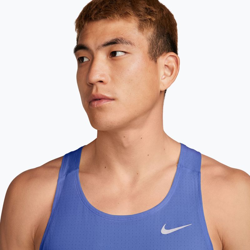 Tricou de alergare pentru bărbați Nike Fast Dri-Fit sapphireer 3