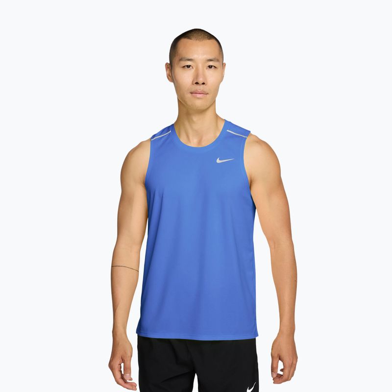 Tricou de alergare pentru bărbați Nike Miler Dri-Fit royal pulse