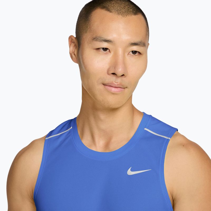 Tricou de alergare pentru bărbați Nike Miler Dri-Fit royal pulse 3
