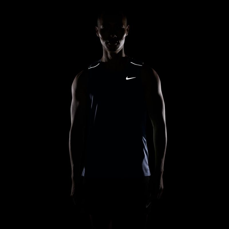 Tricou de alergare pentru bărbați Nike Miler Dri-Fit royal pulse 4