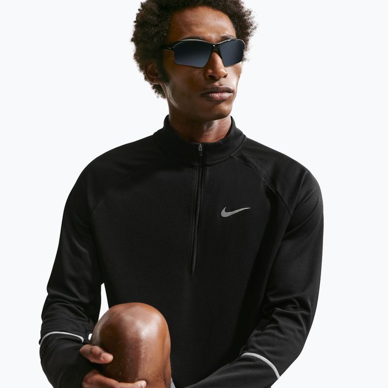 Bluză de alergare pentru bărbați Nike Miler Dri-Fit UV 1/2 Zip black 5