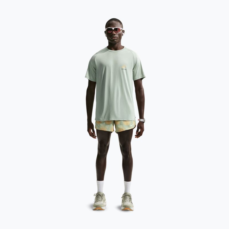 Tricou de alergare pentru bărbați Nike Stride Dri-Fit ADV jade horizon 2