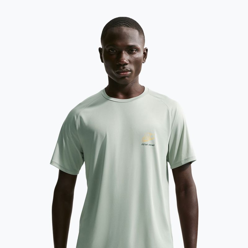 Tricou de alergare pentru bărbați Nike Stride Dri-Fit ADV jade horizon 4