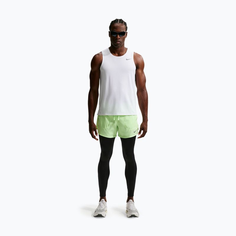 Colanți de alergare pentru bărbați Nike Miler Dri-Fit black/black 2