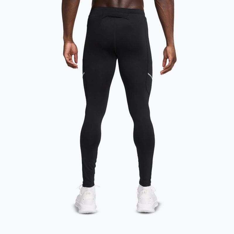 Colanți de alergare pentru bărbați Nike Miler Dri-Fit black/black 3