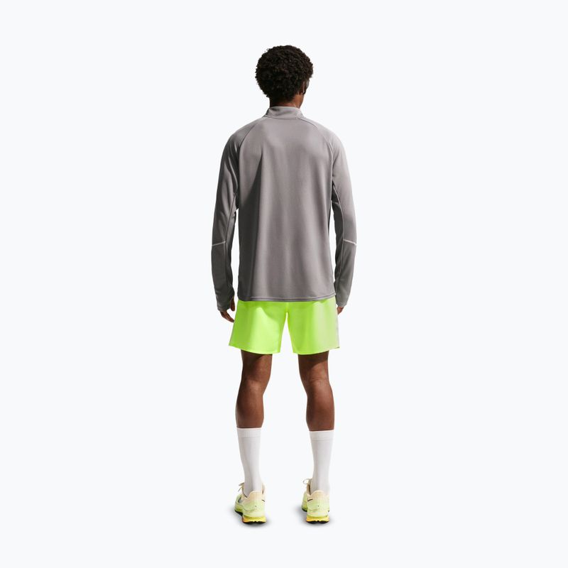 Pantaloni scurți de alergare pentru bărbați Nike Miler Dri-Fit 2in1 7" volt ice/barely volt 3