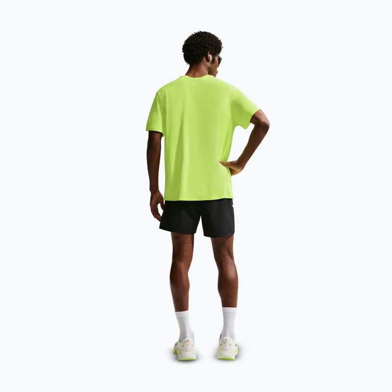 Tricou de alergare pentru bărbați Nike Miler Dri-Fit UV volt ice 3