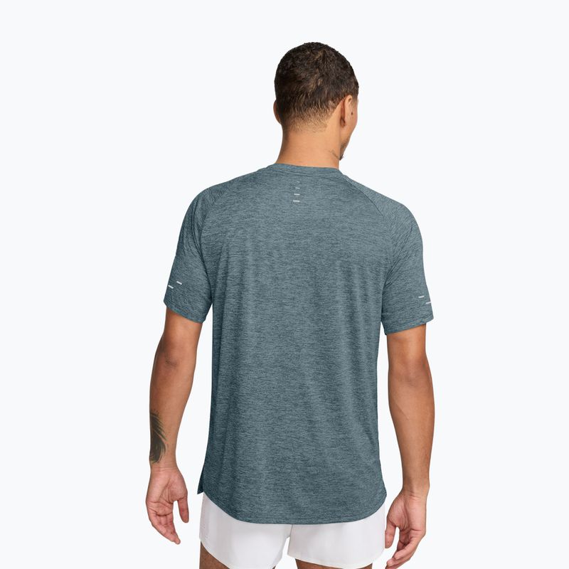 Tricou de alergare pentru bărbați Nike Stride ADV mineral slate 2