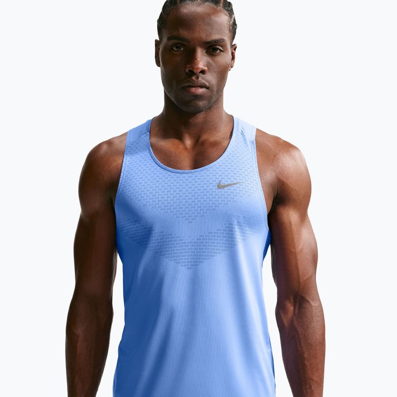 Tricou de alergare pentru bărbați Nike Stride Dri-Fit ADV royal pulse 4