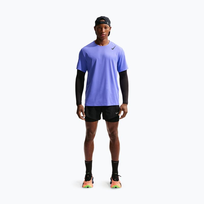 Tricou de alergare pentru bărbați Nike AeroSwift Dri-Fit ADV sapphire/black 2