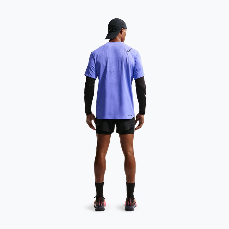 Tricou de alergare pentru bărbați Nike AeroSwift Dri-Fit ADV sapphire/black 3