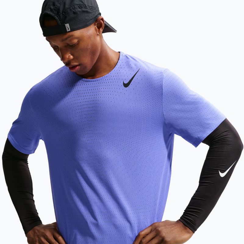 Tricou de alergare pentru bărbați Nike AeroSwift Dri-Fit ADV sapphire/black 5