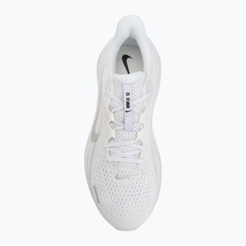 Încălțăminte de alergare pentru bărbați Nike Winflo 12 white/summit white/metallic silver 5