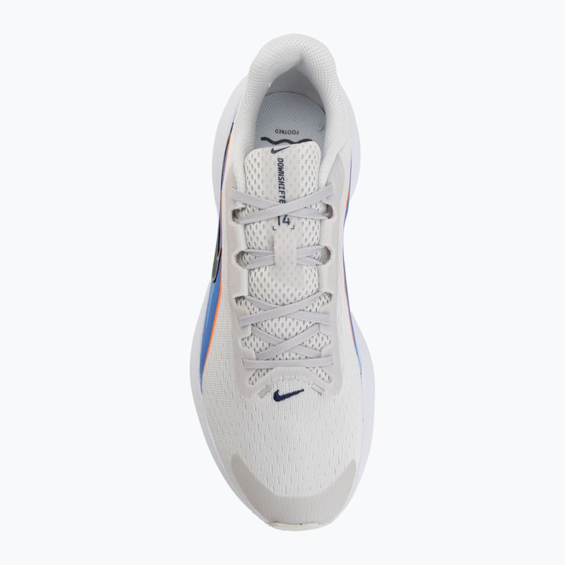 Încălțăminte de alergare pentru bărbați Nike Downshifter 14 platinum tint/black/white/off noir 5