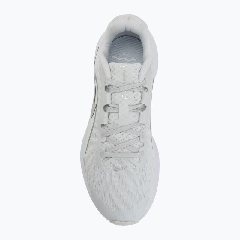 Încălțăminte de alergare pentru femei Nike Downshifter 14 off white/barely green/metallic silver 5