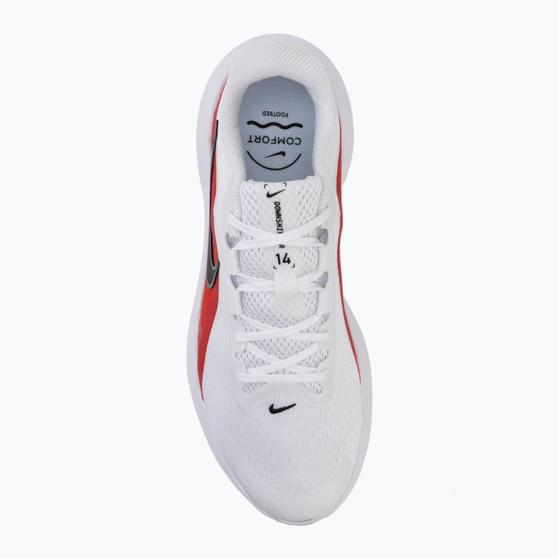 Încălțăminte de alergare pentru bărbați Nike Downshifter 14 white/university red/anthracite/black 5