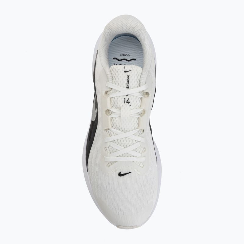 Încălțăminte de alergare pentru bărbați Nike Downshifter 14 summit white/black/white/metallic silver 5