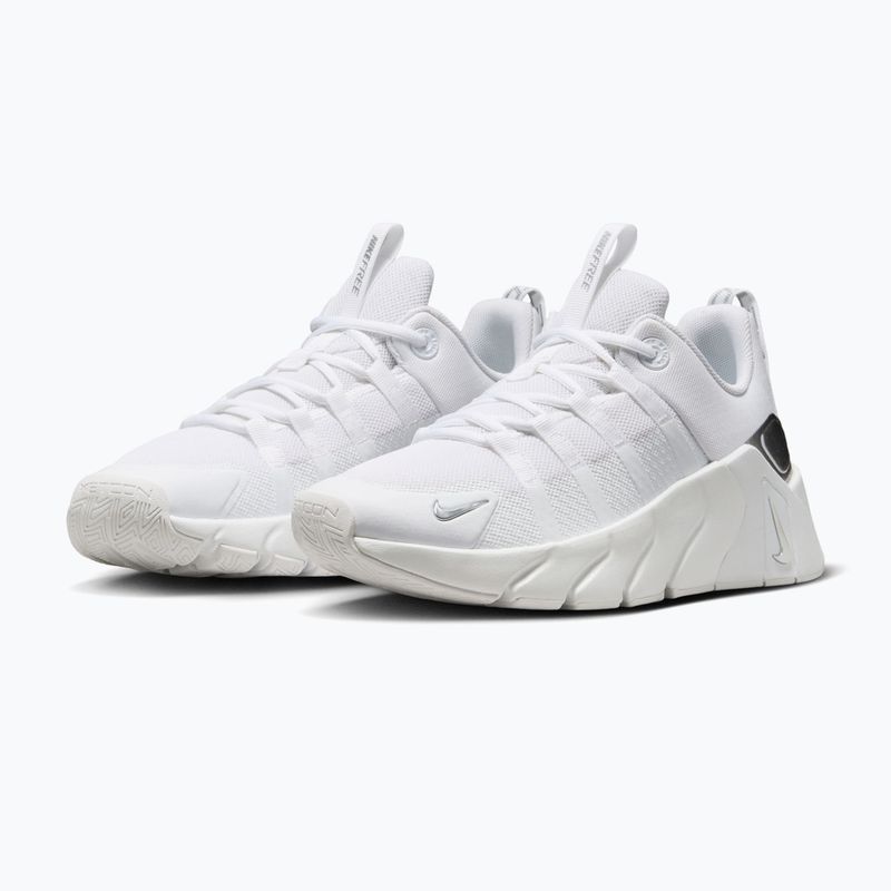 Încălțăminte de antrenament pentru femei Nike Free Metcon 7 white/white/metallic silver 3