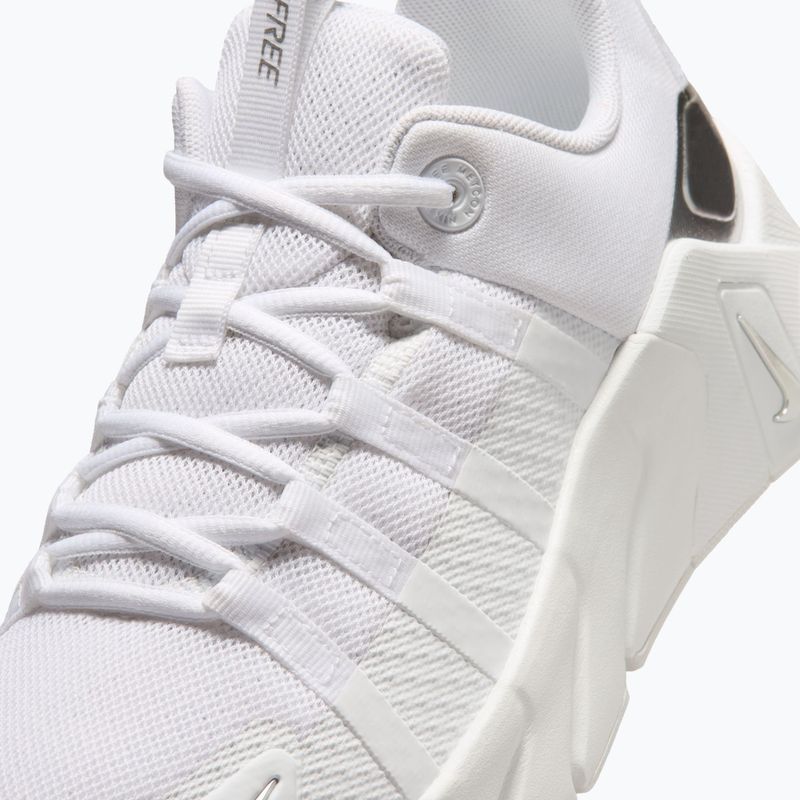 Încălțăminte de antrenament pentru femei Nike Free Metcon 7 white/white/metallic silver 7