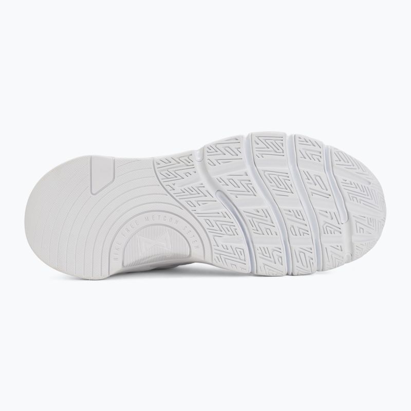 Încălțăminte de antrenament pentru femei Nike Free Metcon 7 white/white/metallic silver 4