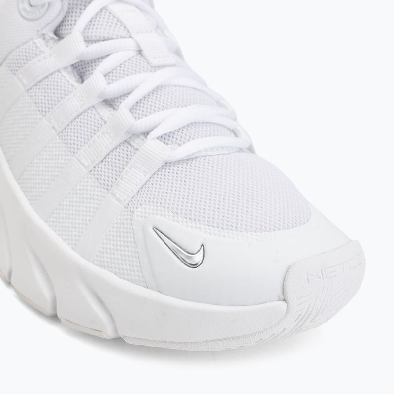 Încălțăminte de antrenament pentru femei Nike Free Metcon 7 white/white/metallic silver 7