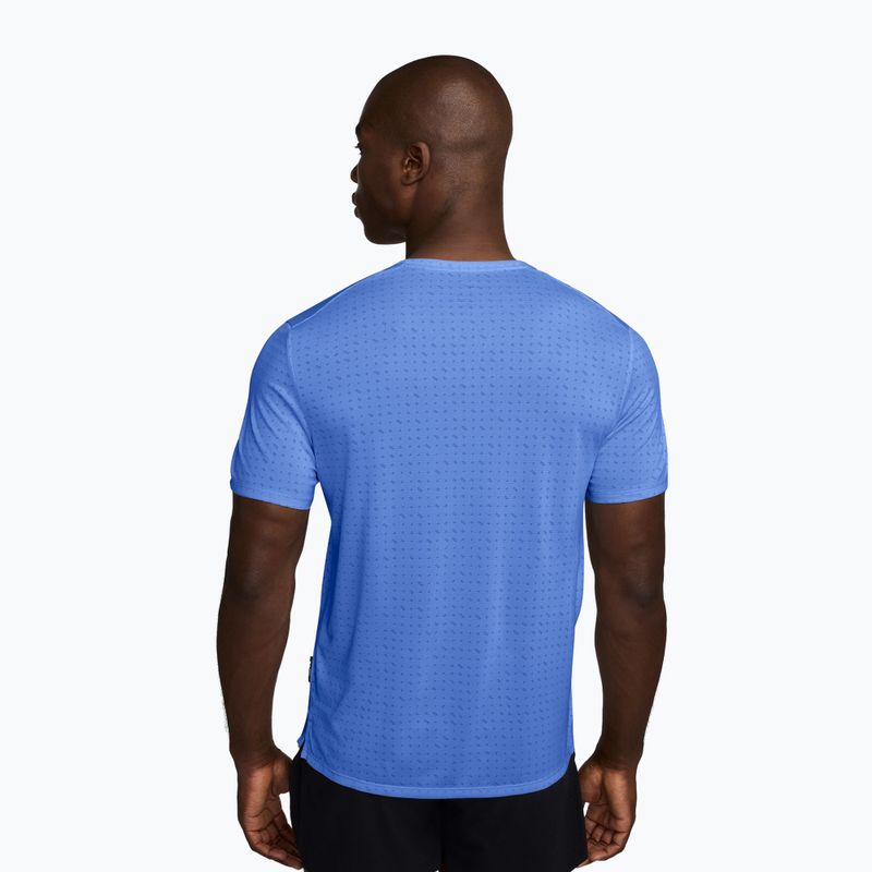 Tricou de alergare pentru bărbați Nike Miler Breathe royal pulse 2