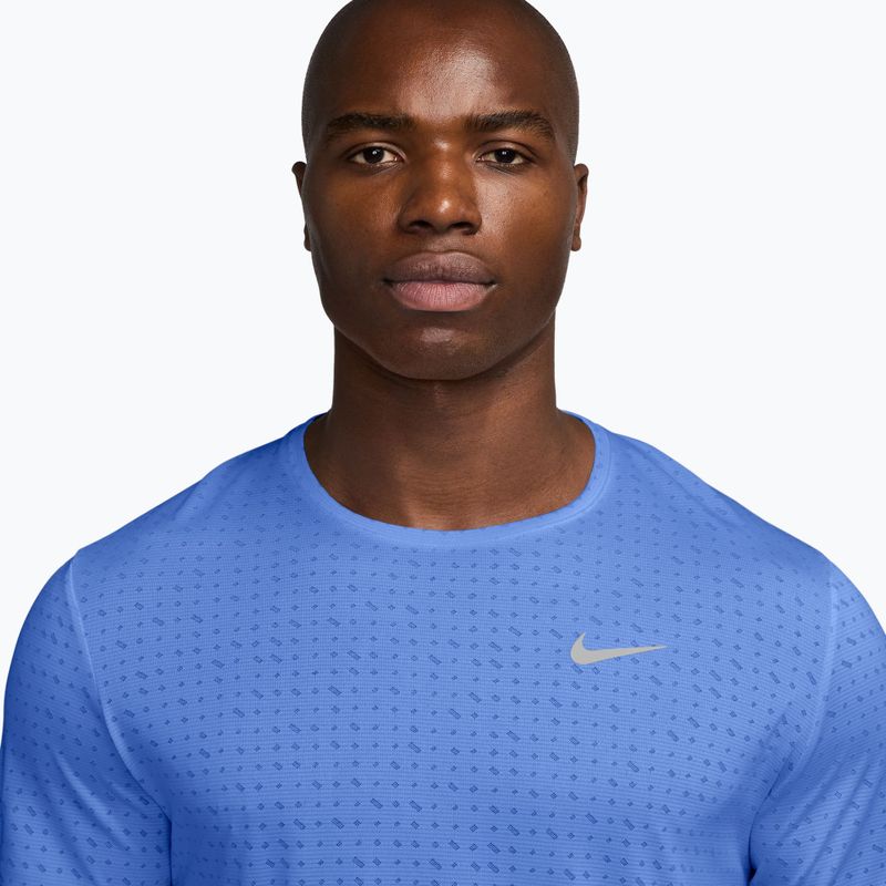 Tricou de alergare pentru bărbați Nike Miler Breathe royal pulse 3