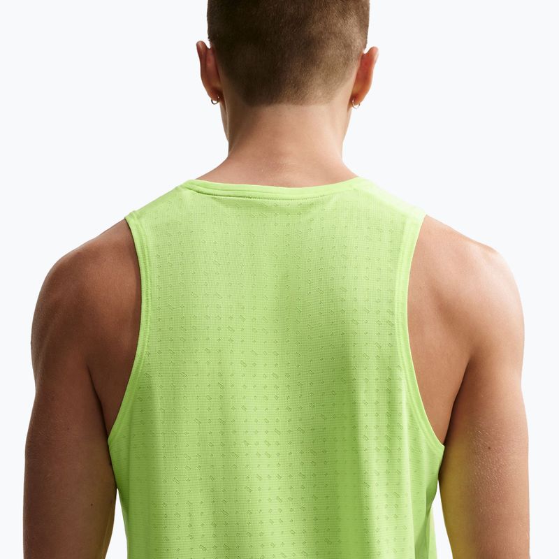 Tricou de alergare pentru bărbați Nike Miler Breathe volt ice 6