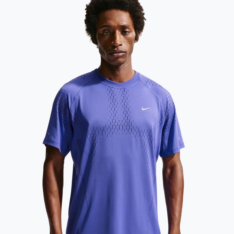 Tricou de alergare pentru bărbați Nike Stride Dri-Fit ADV lapis/deep royal blue 4