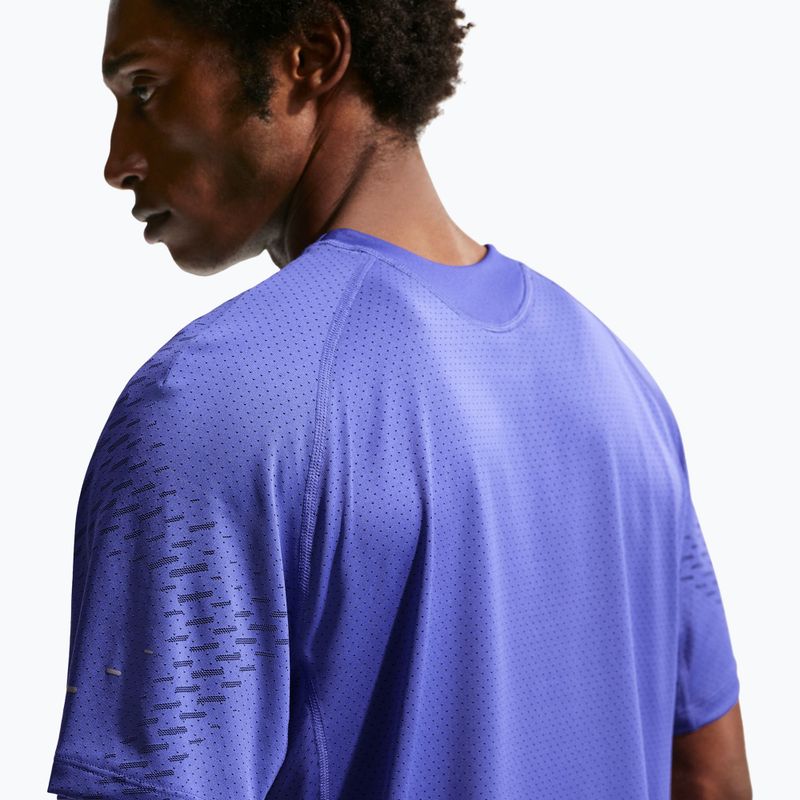 Tricou de alergare pentru bărbați Nike Stride Dri-Fit ADV lapis/deep royal blue 5