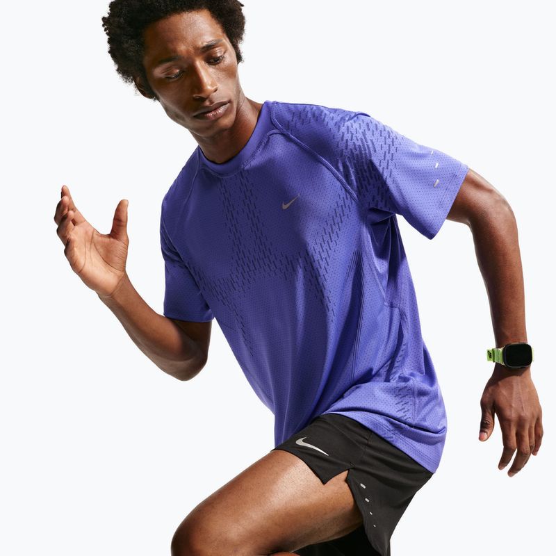 Tricou de alergare pentru bărbați Nike Stride Dri-Fit ADV lapis/deep royal blue 6