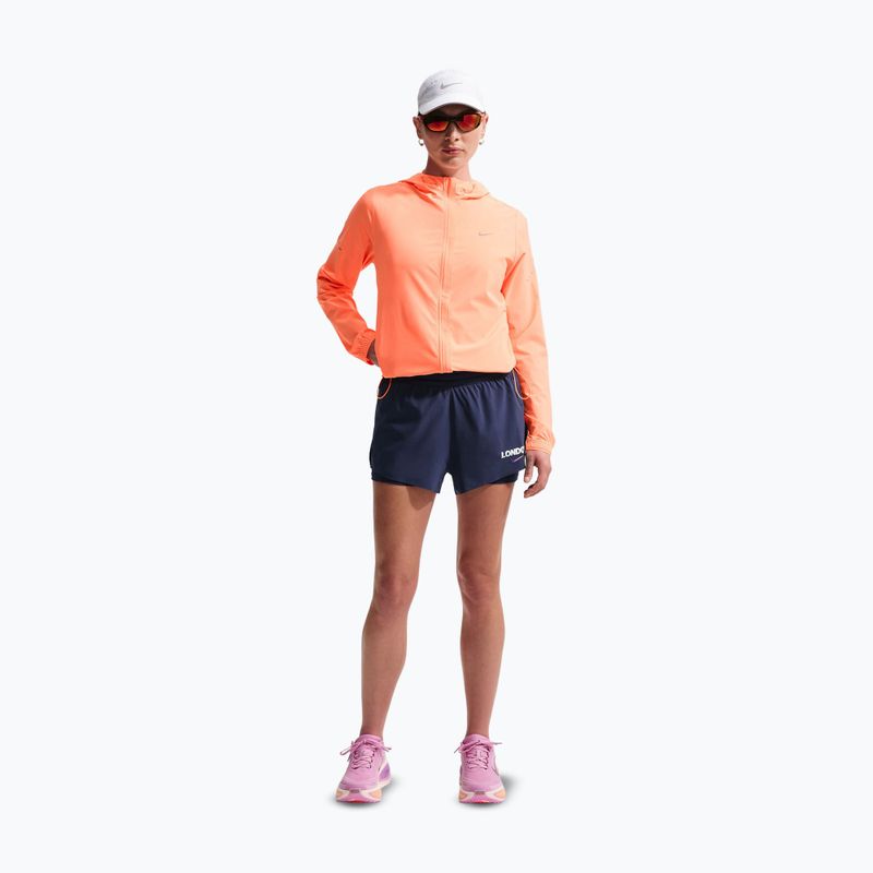 Geacă de alergare pentru femei Nike Swift Repel Packable orange pulse 2